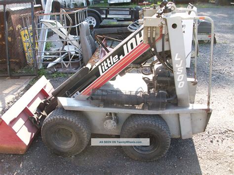 little john mini skid steer|Jlg 500lj little John skid steer for sale .